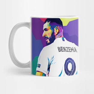 Karim Benzema Wpap Art Mug